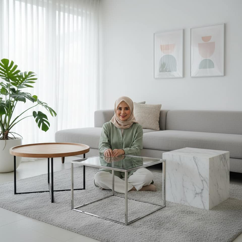 Cara Memilih Meja Kopi yang Stylish untuk Ruang Tamu Minimalis