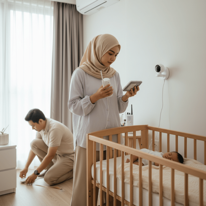 Cara Memilih Monitor Bayi Audio atau Video untuk Kamar Tidur