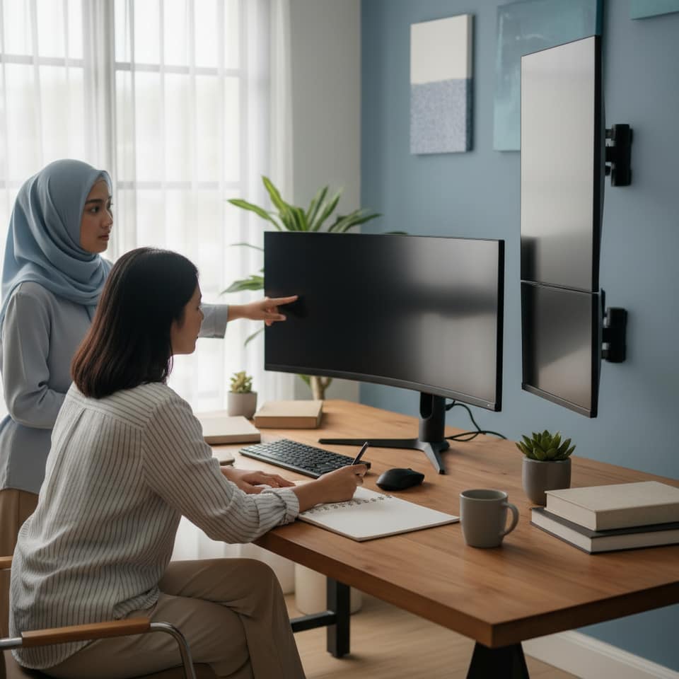 Cara Memilih Monitor untuk Produktivitas