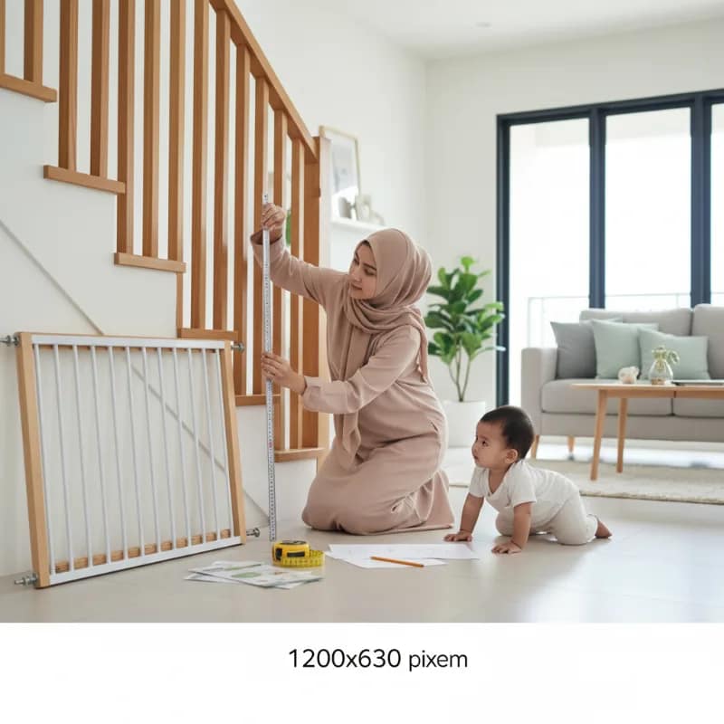 Cara Memilih Pagar Pengaman Bayi untuk Tangga dan Pintu