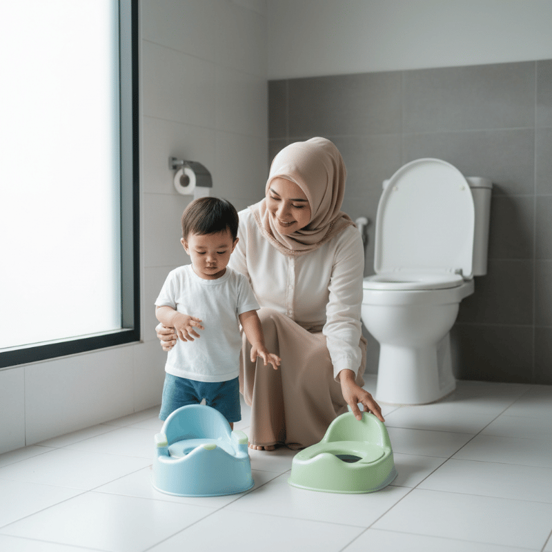Cara Memilih Pispot dan Dudukan Kloset untuk Latihan Toilet Anak