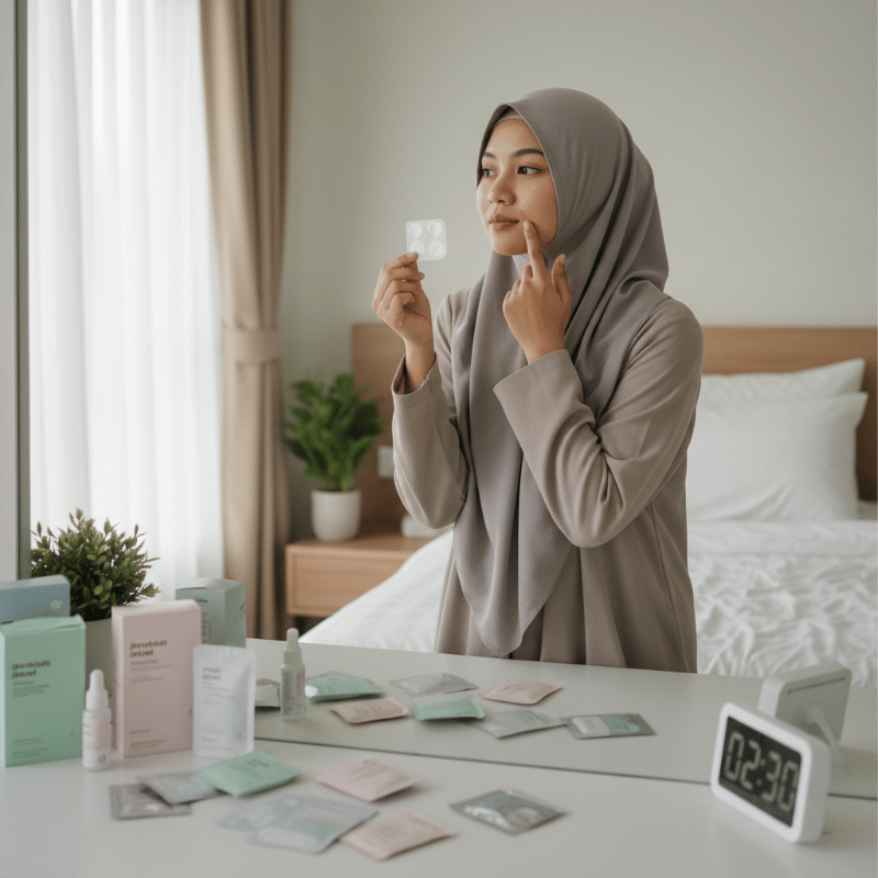 Cara Memilih Plester Jerawat yang Menyerap Nanah dan Tidak Lepas Saat Tidur