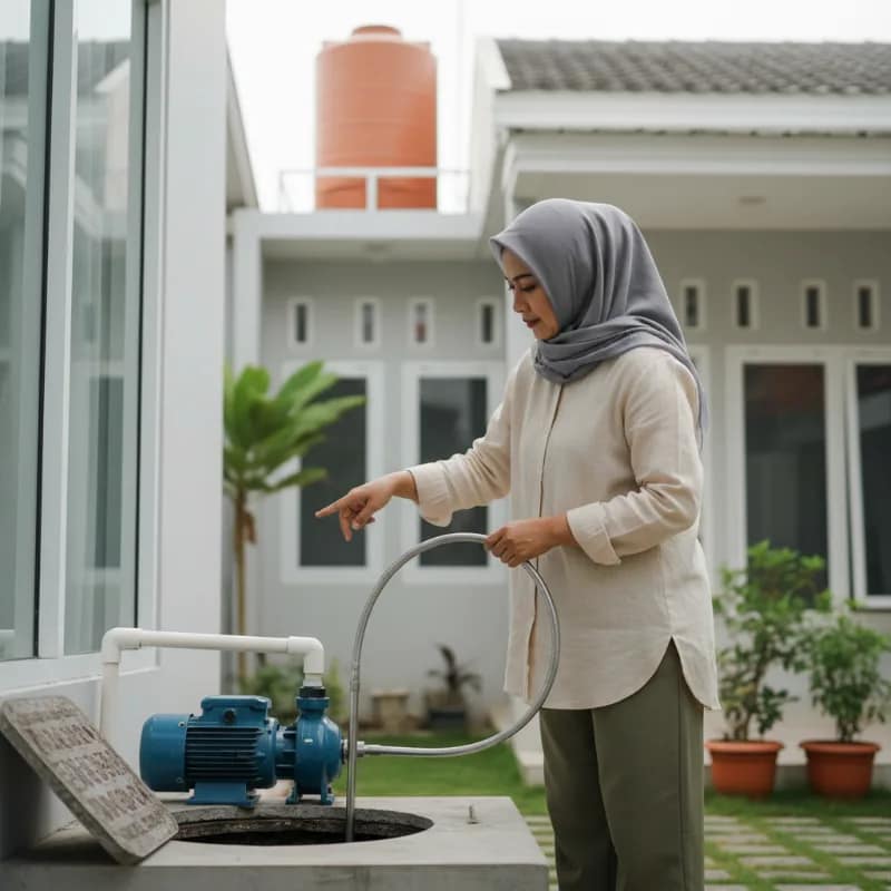 Cara Memilih Pompa Air Rumah untuk Sumur Dangkal dan Tangki Lantai Atas