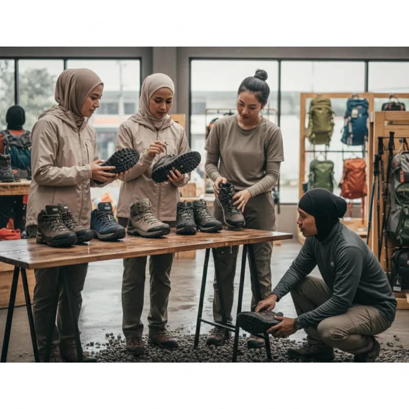 Cara Memilih Sepatu Gunung untuk Jalur Basah dan Berbatu