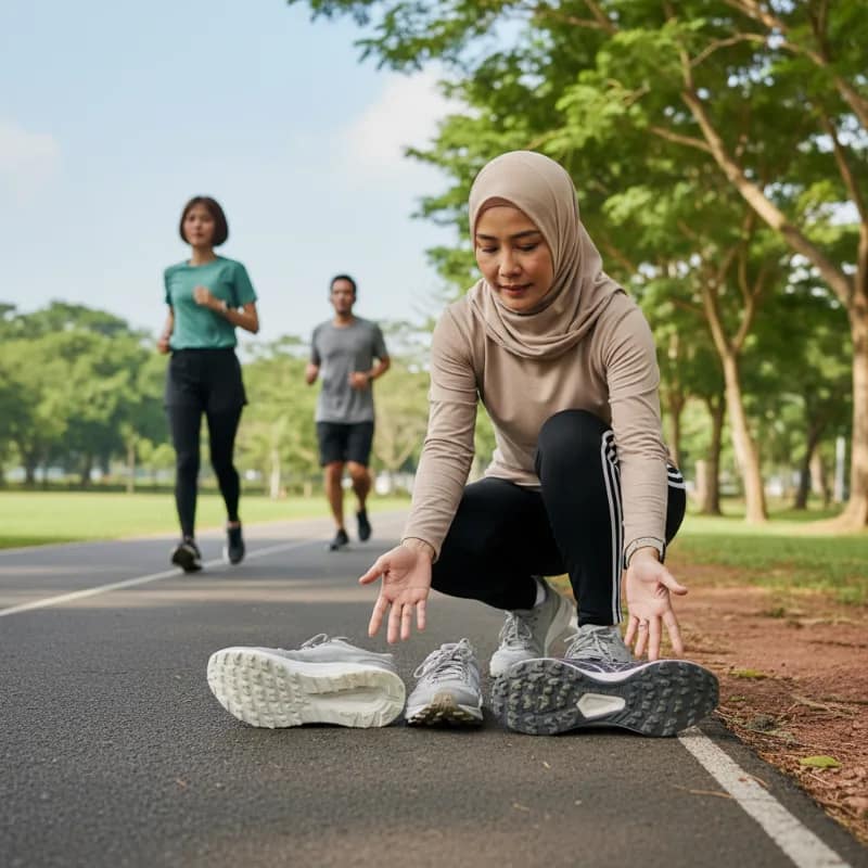 Cara Memilih Sepatu Lari untuk Aspal vs Trek Tanah