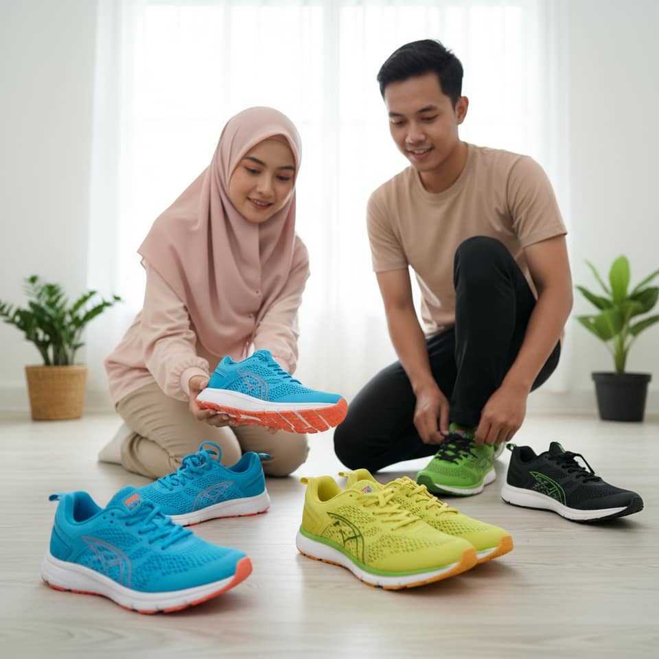 Cara Memilih Sepatu Olahraga Nyaman