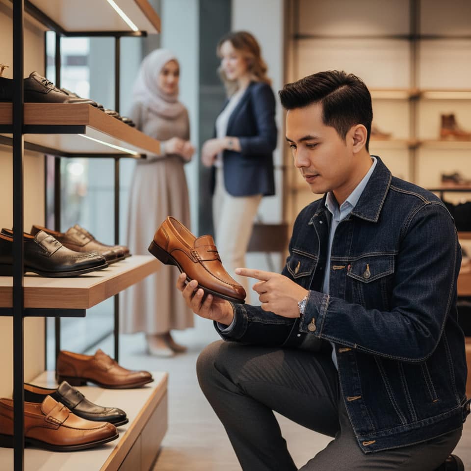 Cara Memilih Sepatu Pantofel Pria untuk Kerja Kantoran