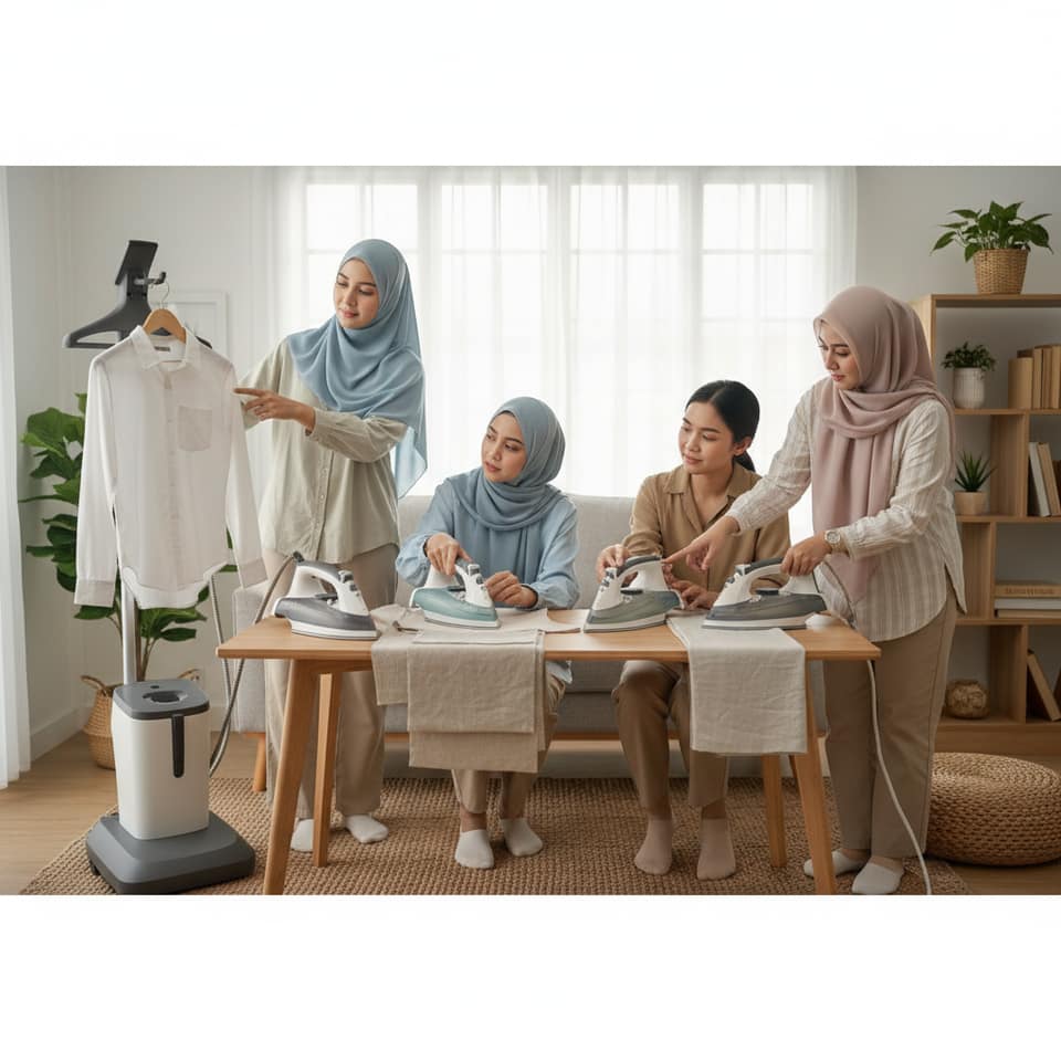 Cara Memilih Setrika Uap