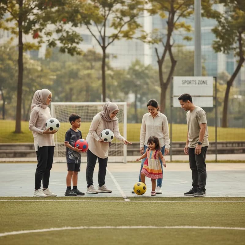 Cara Memilih Ukuran Bola Sepak Sesuai Usia Pemain dan Jenis Lapangan
