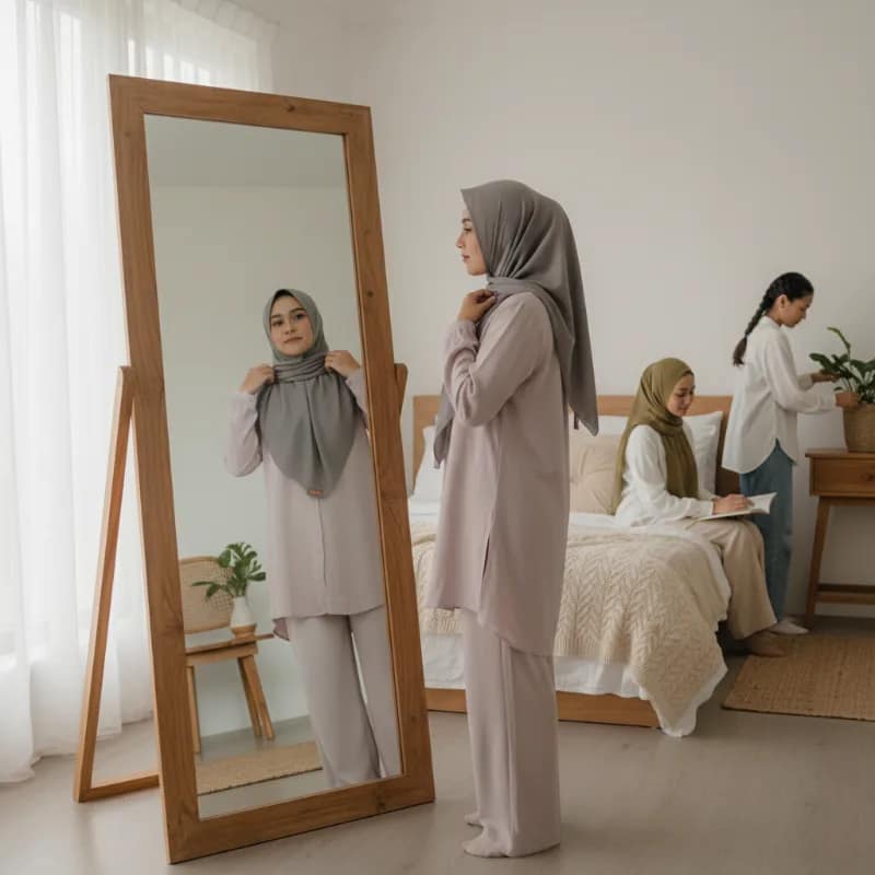 Cermin Kamar Tidur: Ukuran dan Penempatan yang Membuat Ruangan Terasa Lebih Luas