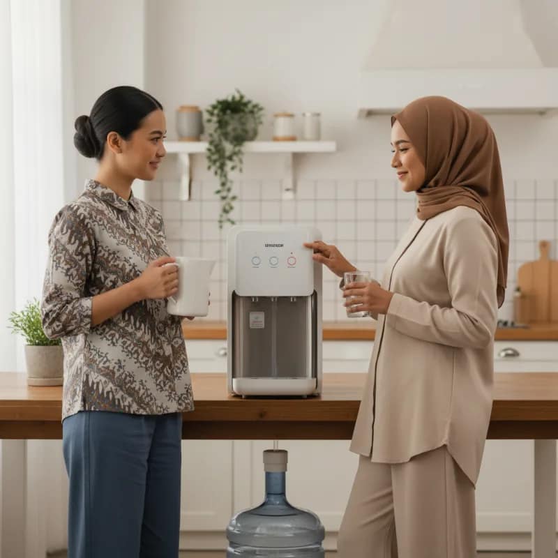 Dispenser Galon Atas atau Galon Bawah: Mana yang Lebih Higienis?