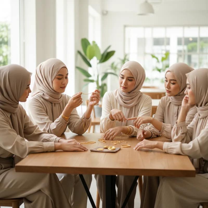 Emas 17 Karat atau 24 Karat untuk Perhiasan yang Dipakai Setiap Hari