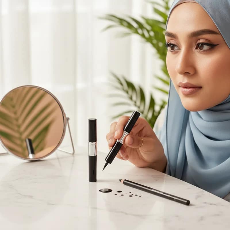 Eyeliner Pencil atau Liquid: Mana yang Lebih Tahan Lama untuk Mata Berair?