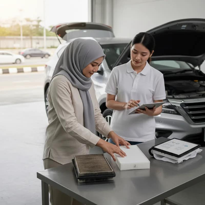Filter Udara Mobil Berdasarkan Frekuensi Penggantian yang Disarankan
