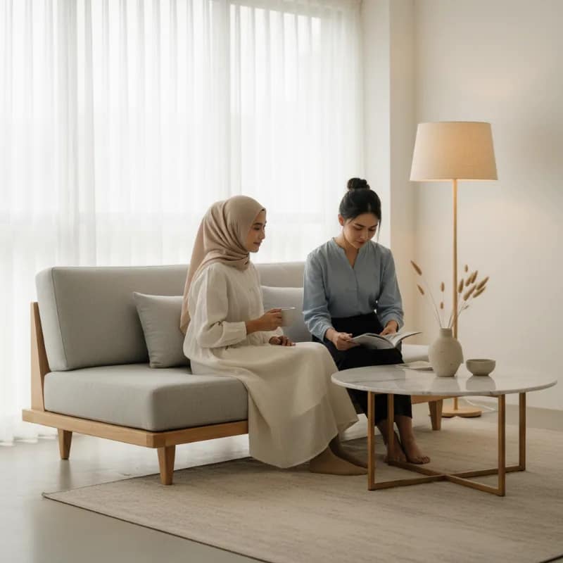 Furnitur Minimalis: Yang Benar-Benar Menghemat Ruang vs yang Hanya Terlihat Kecil