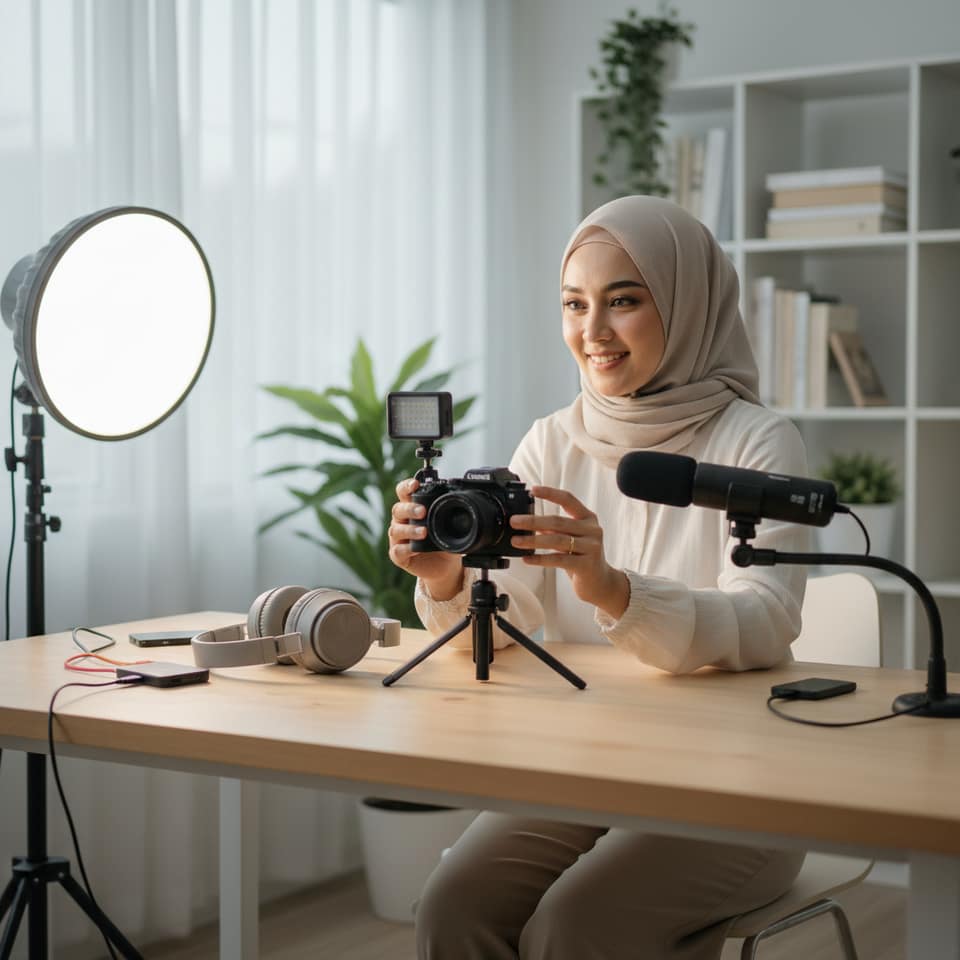 Gadget Penting untuk Konten Kreator