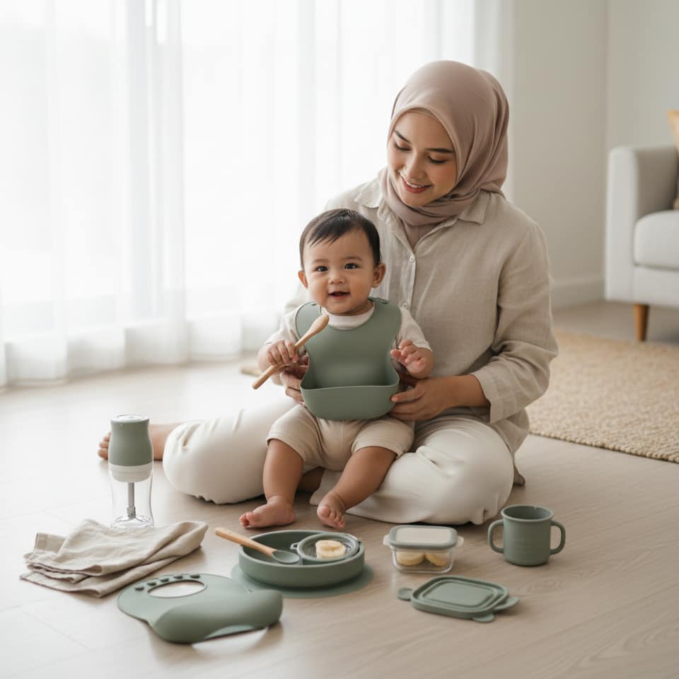 Hemat Biaya Perlengkapan MPASI dengan Pilihan Alat yang Benar-Benar Dipakai