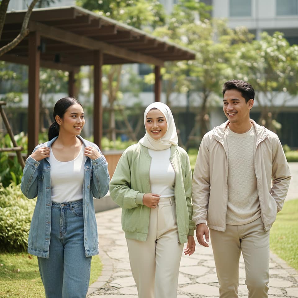 Jaket Ringan untuk Cuaca Panas