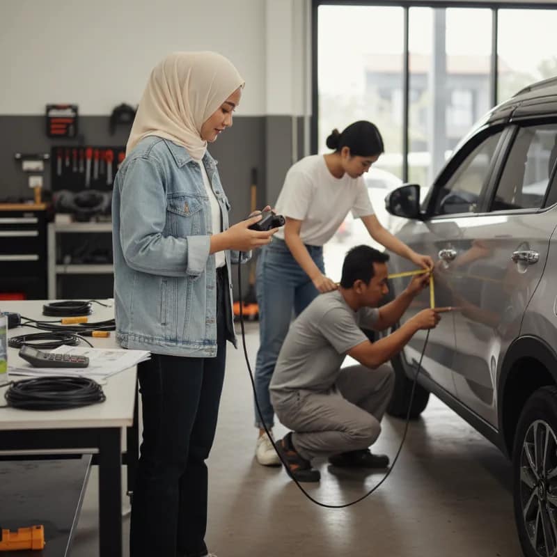 Kamera Mundur Mobil yang Mudah Dipasang Tanpa Harus ke Bengkel