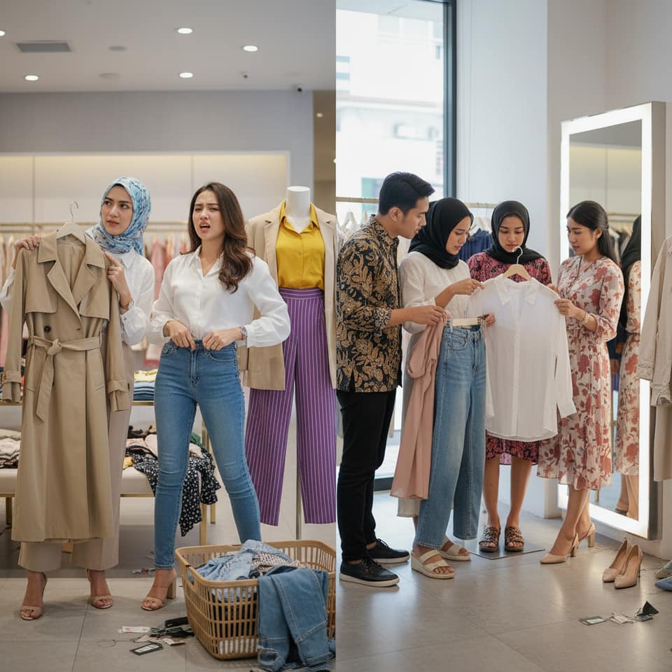Kesalahan Umum Saat Membeli Pakaian
