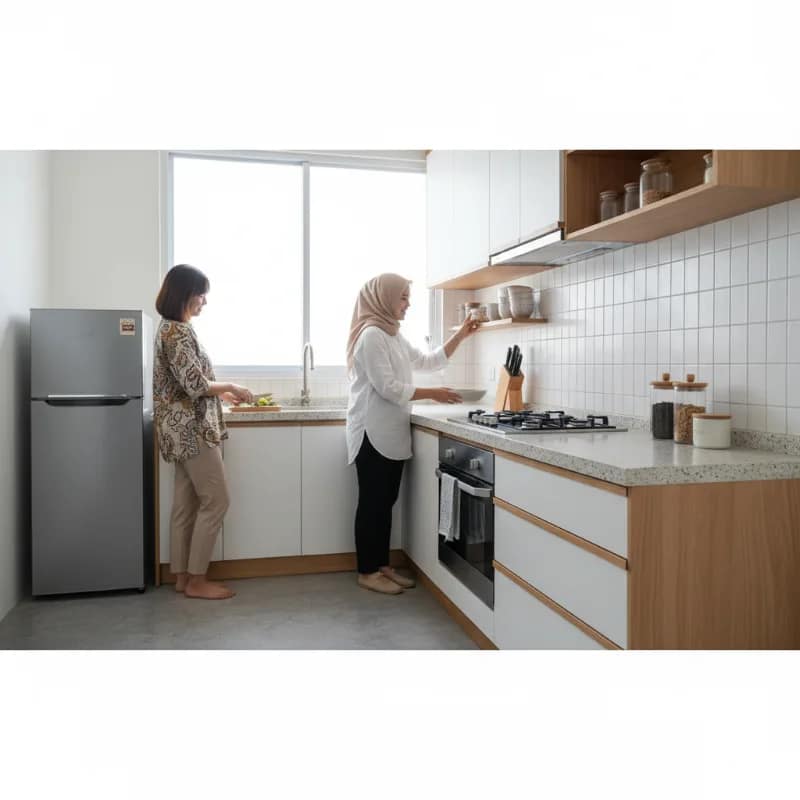 Kitchen Set Minimalis untuk Dapur Sempit: Konfigurasi yang Paling Efisien