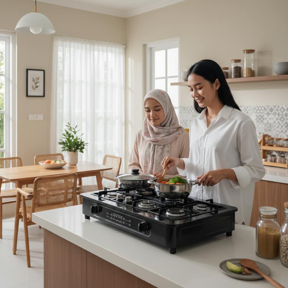 Kompor Gas Aman untuk Rumah