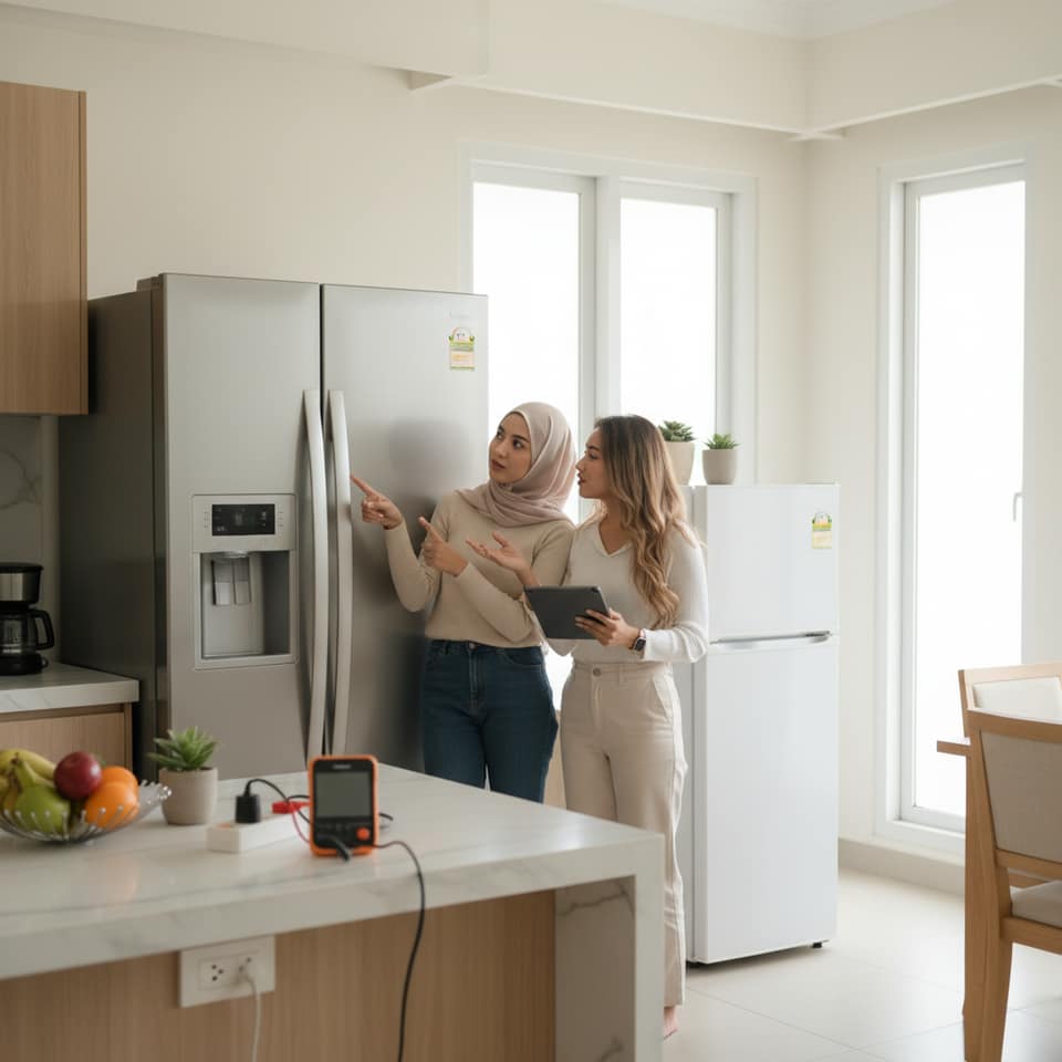 Kulkas Dua Pintu versus Satu Pintu, Konsumsi Listrik yang Sebenarnya