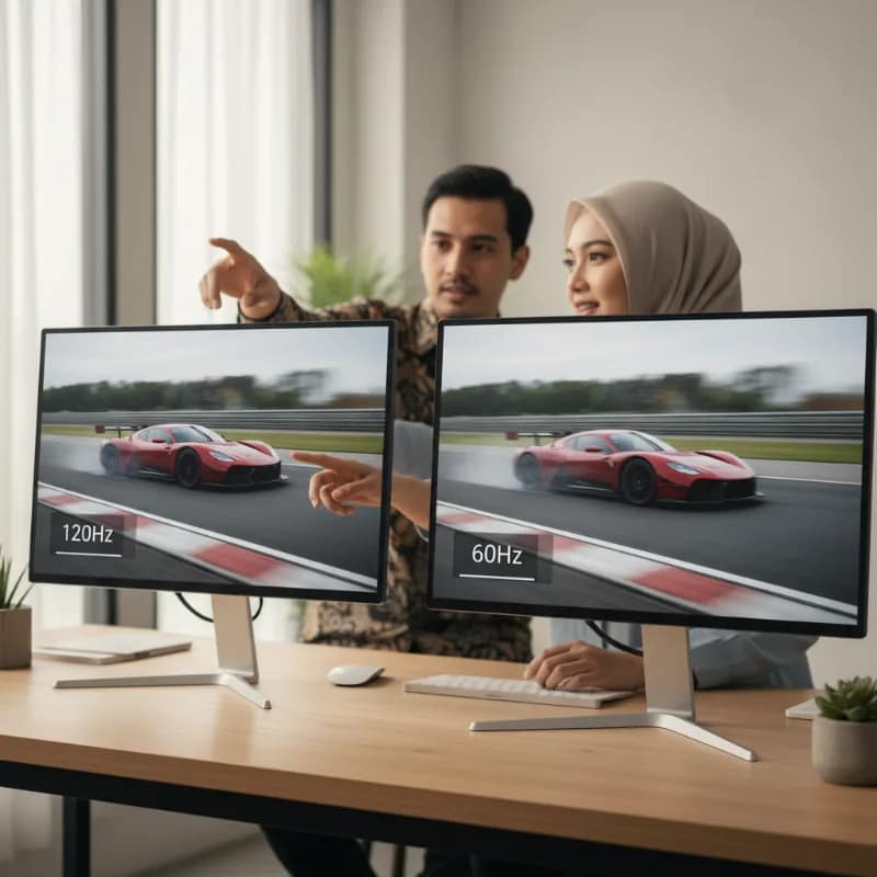 Layar 60Hz atau 120Hz: Kapan Perbedaannya Benar-Benar Terasa?
