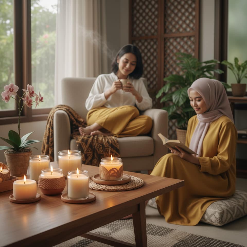Lilin Aromatik Untuk Suasana Lebih Nyaman