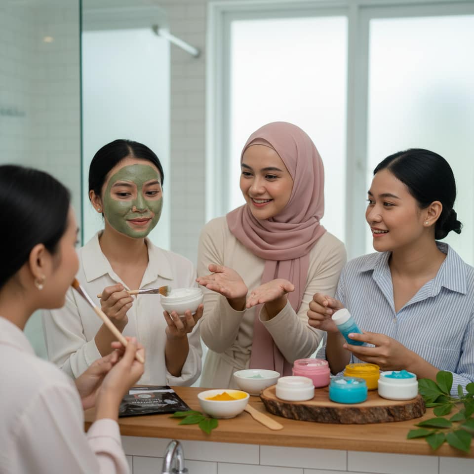 Masker Wajah untuk Perawatan Mingguan