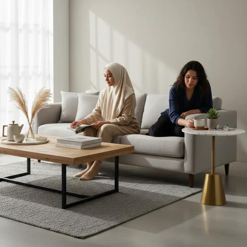 Meja Kopi vs Meja Samping Sofa: Fungsi dan Ukuran yang Sesuai Ruangan