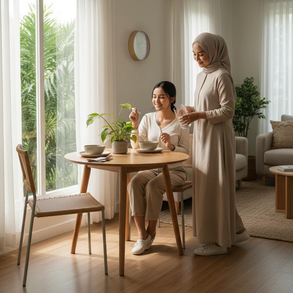 Meja Makan untuk Ruang Kecil