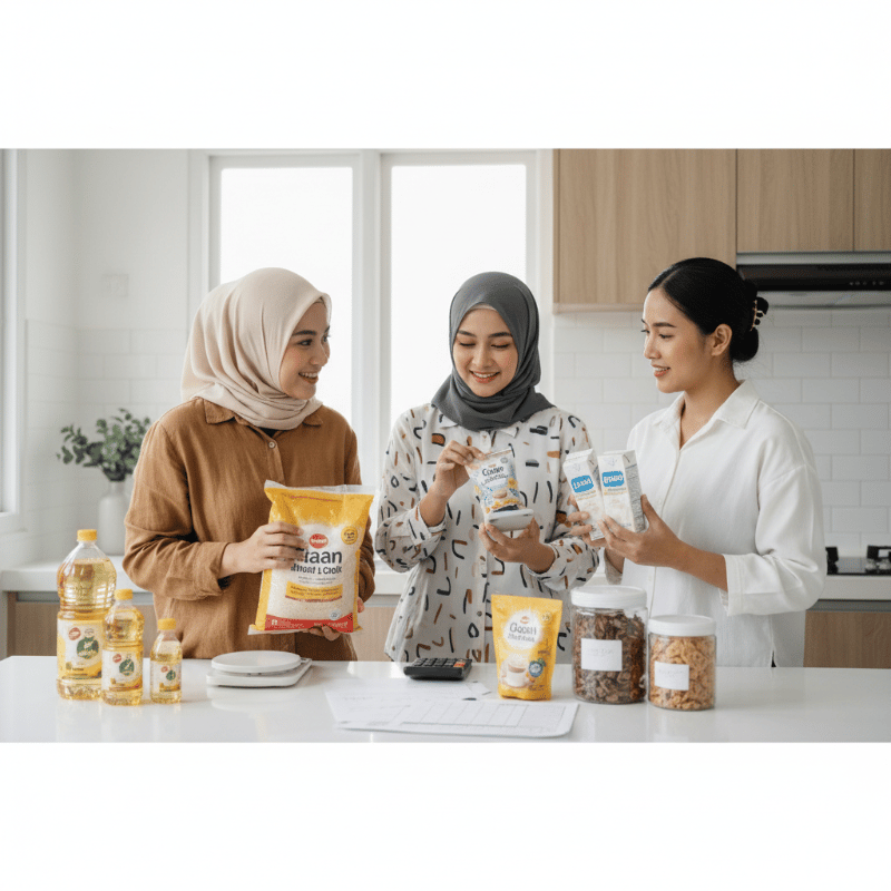 Membandingkan Harga per Satuan Isi pada Kemasan Besar dan Kecil