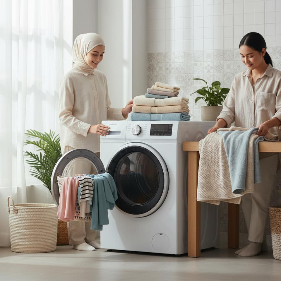 Mesin Pengering Pakaian Hemat Energi