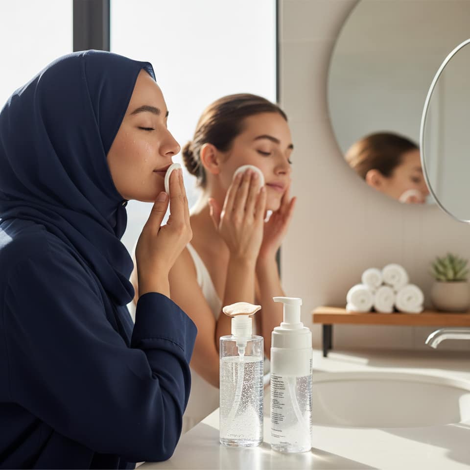 Micellar Water atau Facial Wash untuk Double Cleansing yang Tepat