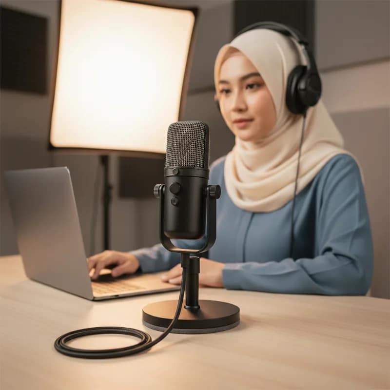 Microphone USB untuk Podcast: Yang Membedakan Suara Jernih dan Tidak