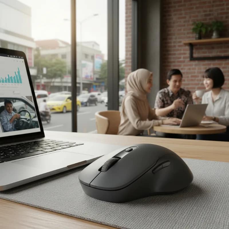 Mouse Wireless untuk Laptop Kerja: Latensi yang Sering Tidak Diperhitungkan