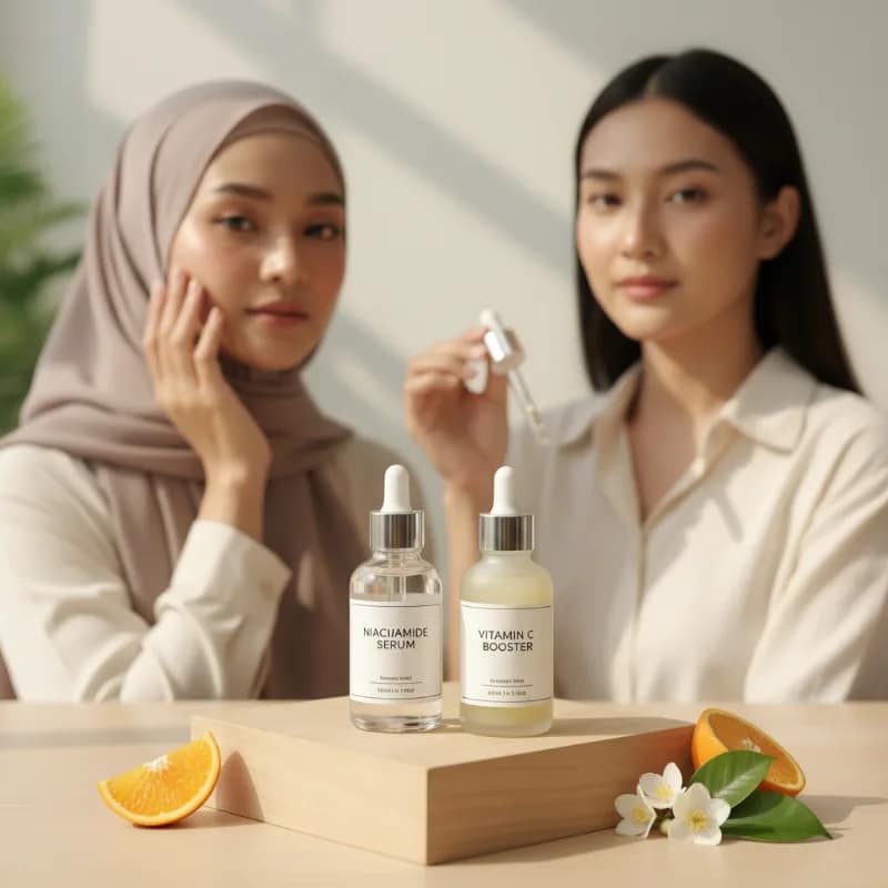 Niacinamide atau Vitamin C: Mana yang Lebih Tepat untuk Flek Hitam?
