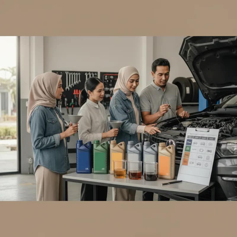 Oli Mesin Mobil yang Tepat Berdasarkan Viskositas dan Jenis Mesin