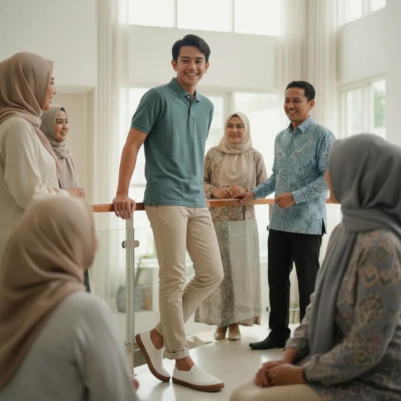 Pakaian Remaja Pria yang Kasual Tapi Tetap Rapi untuk Acara Keluarga