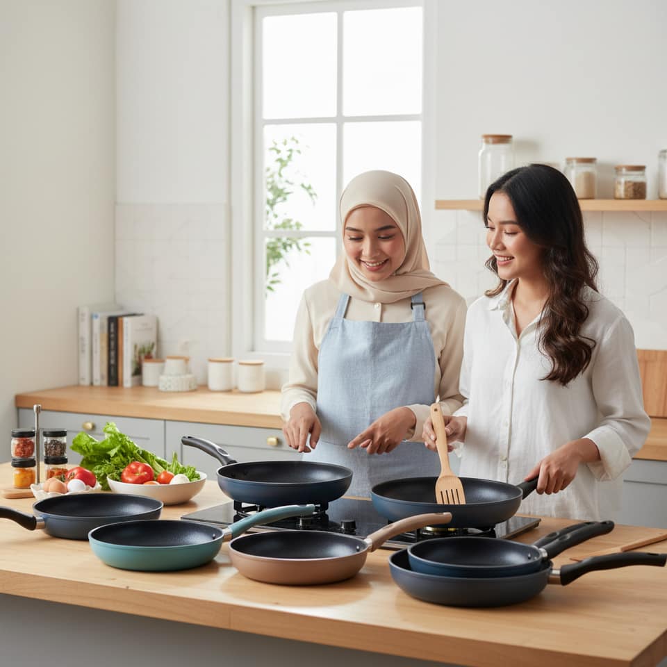 Panduan Memilih Wajan Anti Lengket
