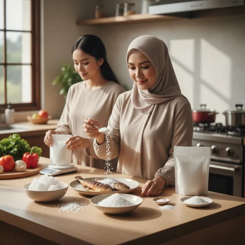 Perbedaan Garam Beryodium, Garam Laut, dan Garam Kasar untuk Masakan