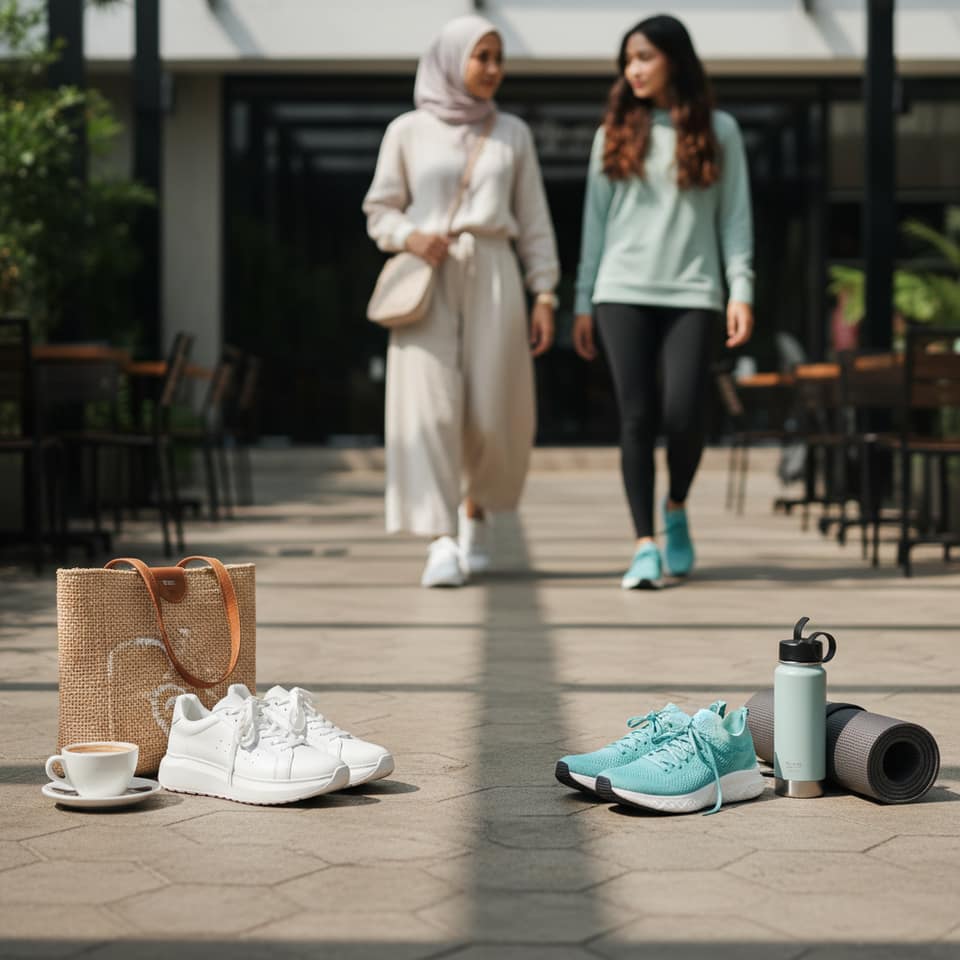 Perbedaan Sneakers Untuk Aktivitas Harian