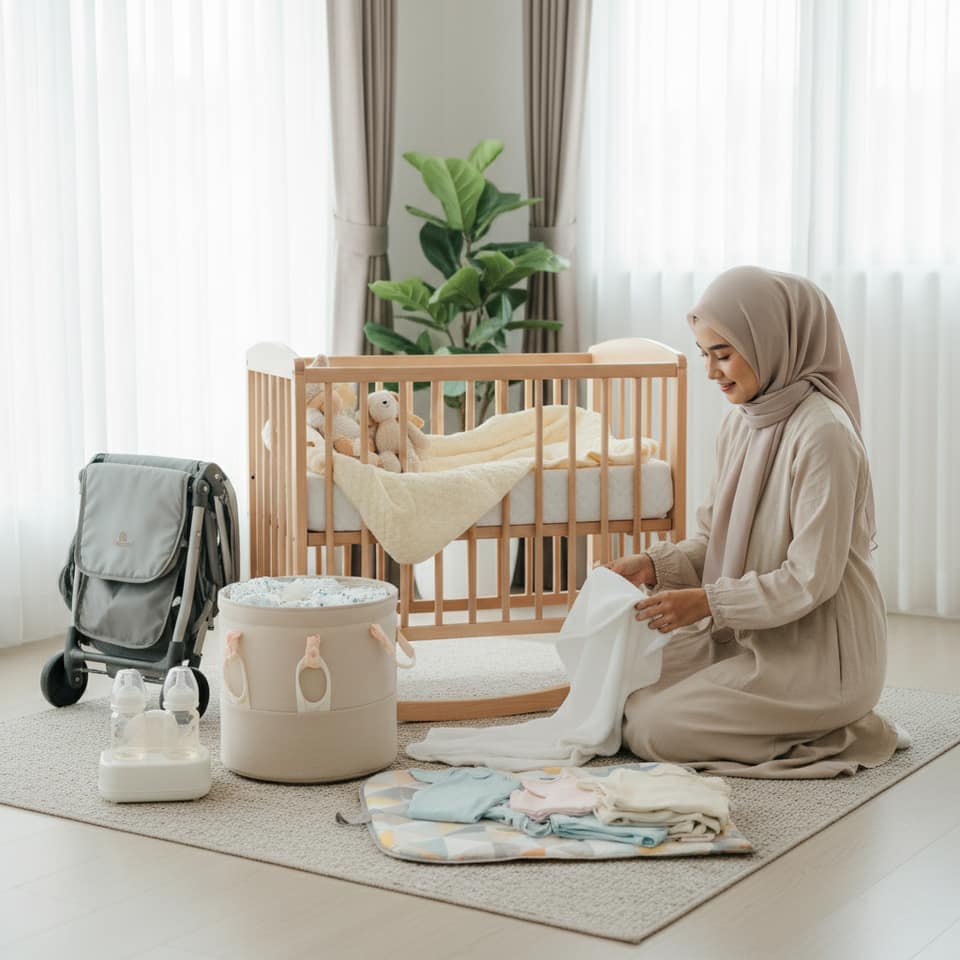 Perlengkapan Bayi Wajib di Rumah