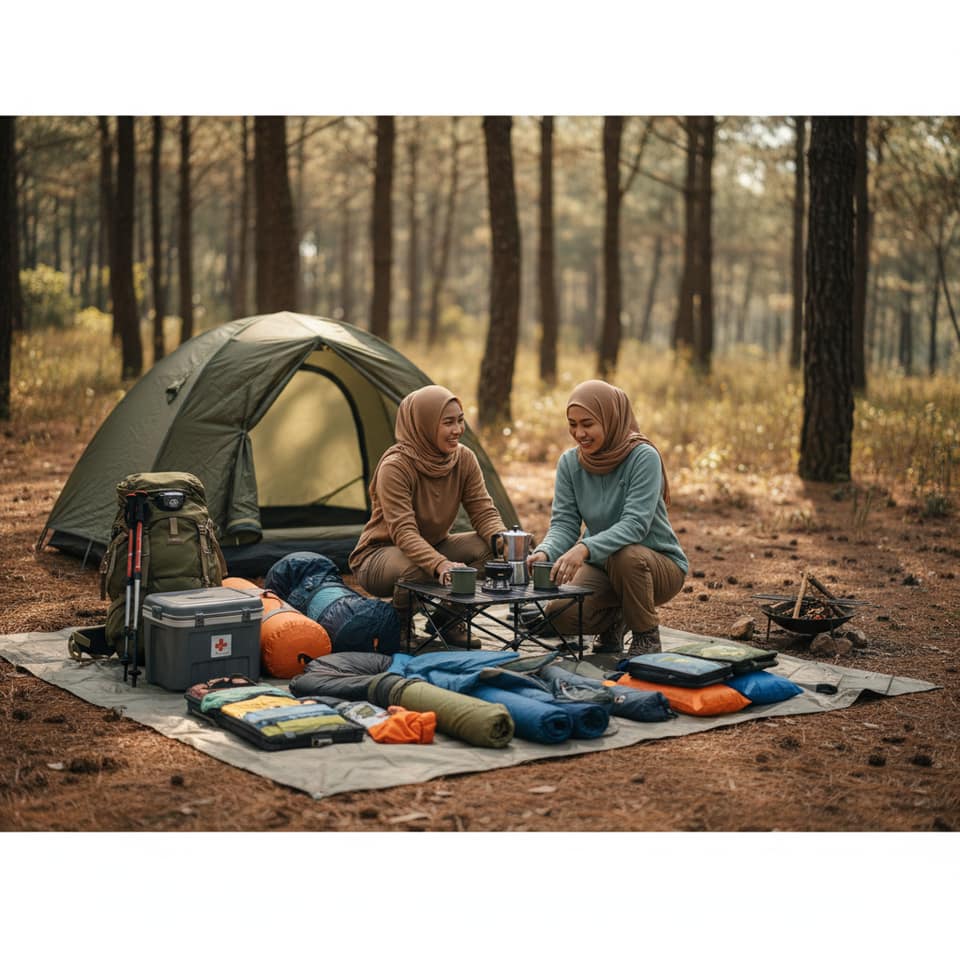 Perlengkapan Camping untuk Akhir Pekan