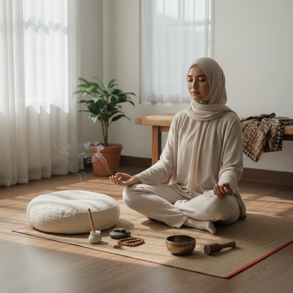 Perlengkapan Meditasi di Rumah untuk Rutinitas Sehari-hari
