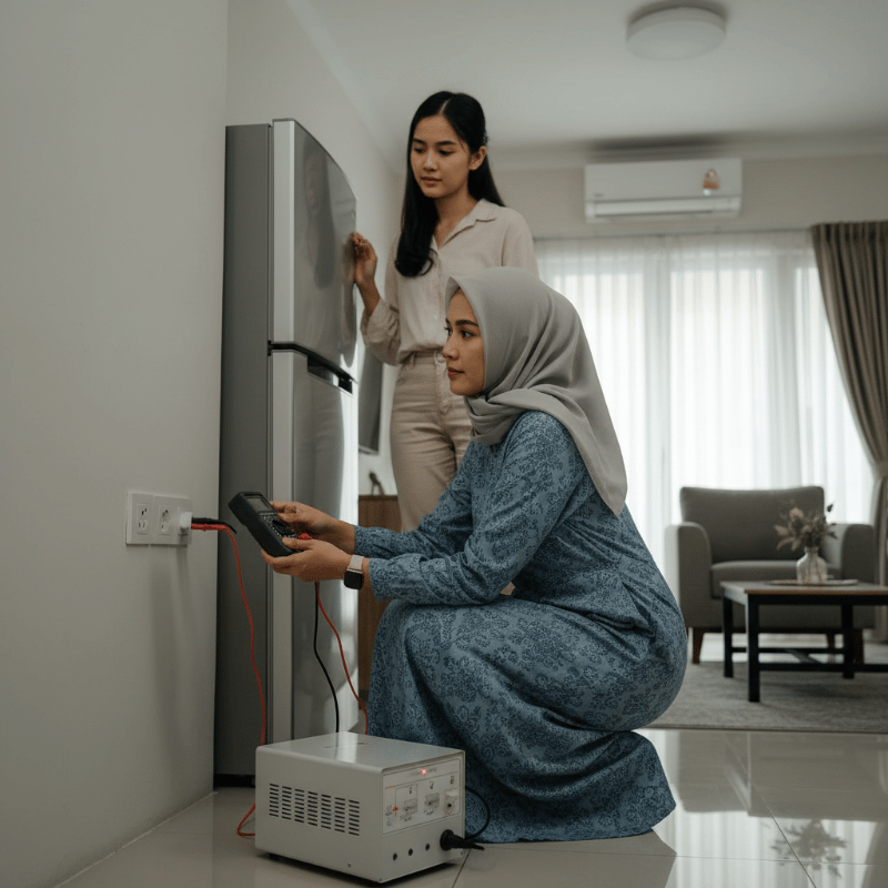 Perlukah Stabilizer Tegangan untuk Kulkas dan AC saat Listrik Sering Turun