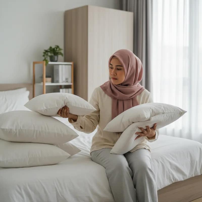 Pilih Bantal Tidur yang Tidak Cepat Kempes dan Sesuai Posisi Tidur
