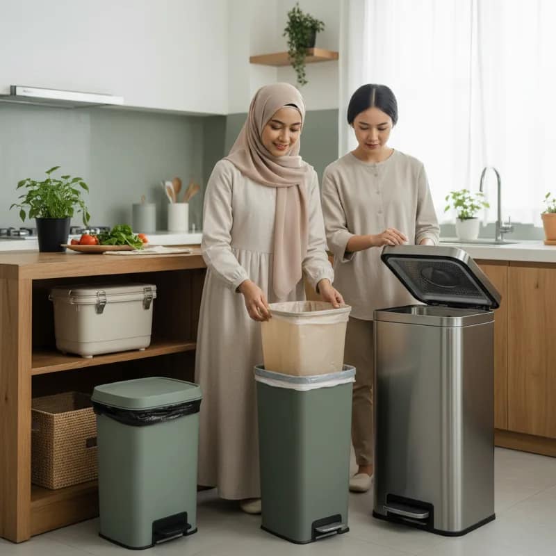 Pilih Tempat Sampah Dapur yang Tidak Mengeluarkan Bau dan Mudah Dikosongkan