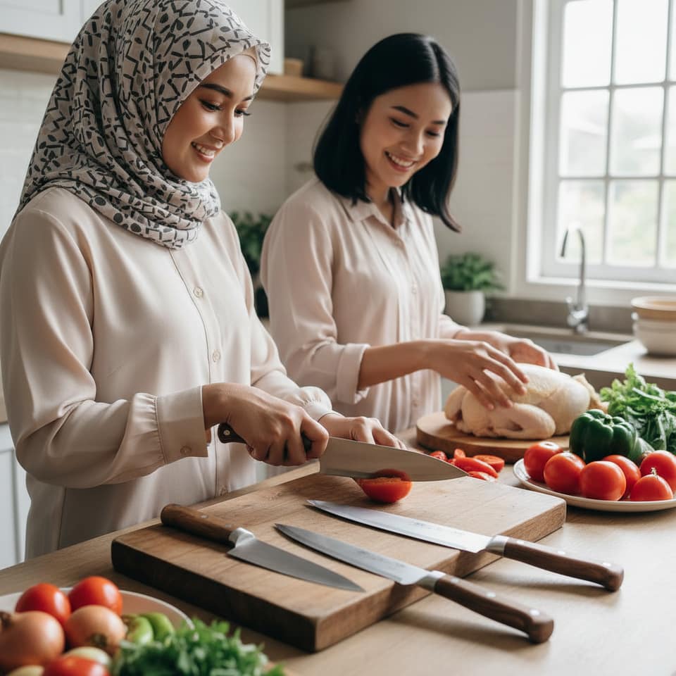 Pisau Dapur untuk Penggunaan Harian